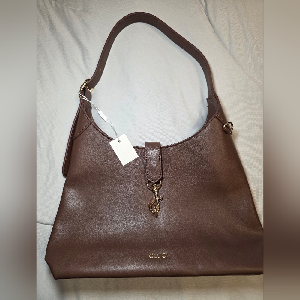 Cluci Brown Shoulder Bag for Women